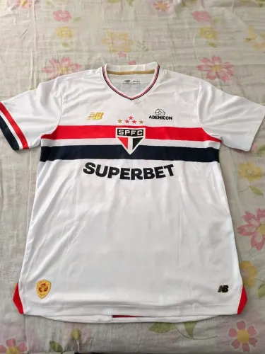 CAMISA DO SÃO PAULO 2025 VERSÃO JOGADOR IMPORTADA 1.1