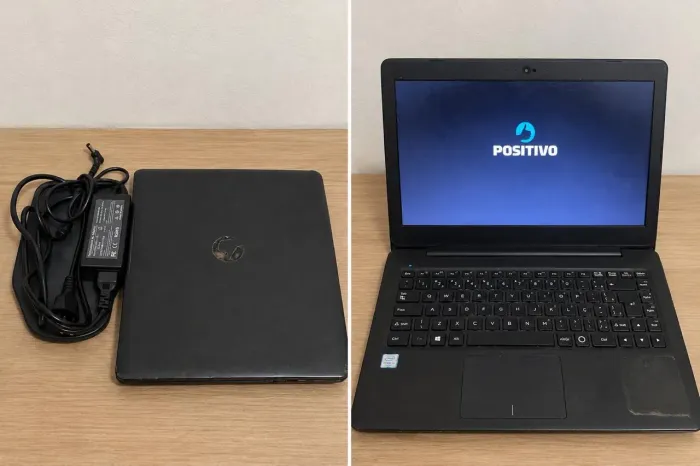 Notebook Positivo Intel Core i3, 4GB RAM, HD 1TB + Carregador