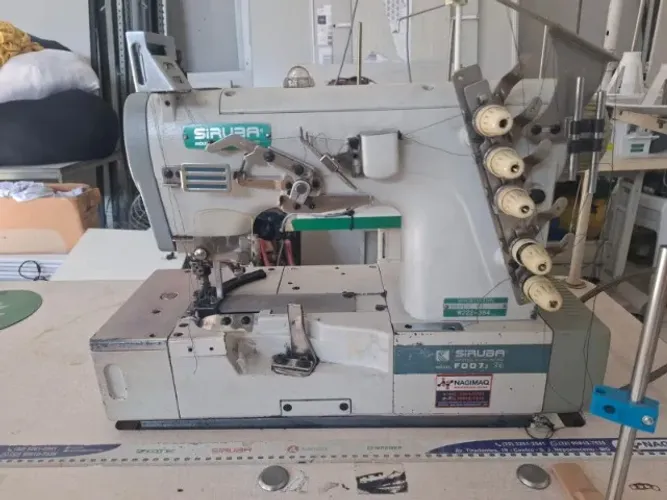 MAQUINA GALONEIRA SIRUBA f007 j TAMPA ABERTA