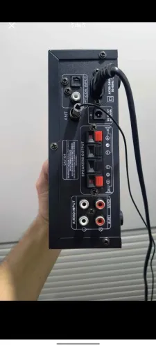 Amplificador com Canal de microfones