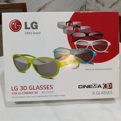 Kit de óculos 3D LG AG-F520 (6 peças)