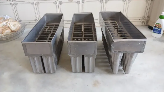 3 Formas de picolé inox 22 cavidades