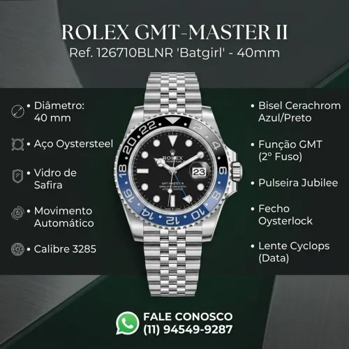ROLEX GMT-Master II- BATGIRL - VSF-S.C