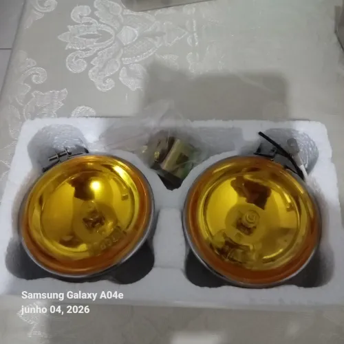 Farol de milha amarelo iodo