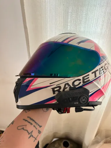 Capacete novo racetech fuzzy