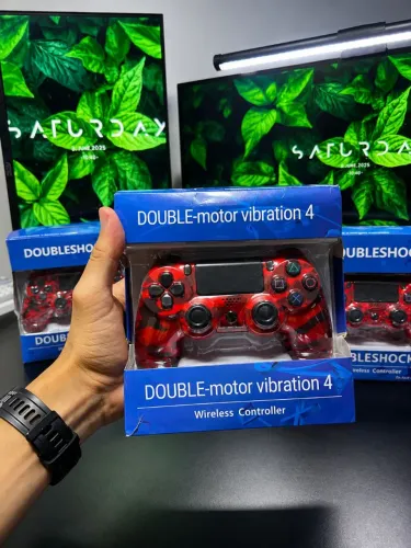 Controle PS4 Bluetooth Sem Fio DualShock 4 | Funciona no PC, Notebook e Android