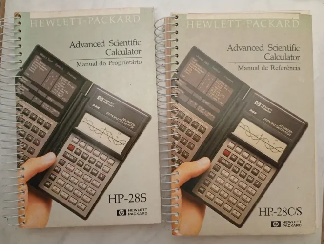 Manual calculadora Hp 28s e 28c