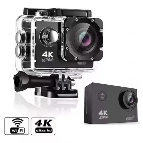 Câmera Go Pro A Prova De Água Go Cam Ultra Pro Full HD 4K - R$ 149,99