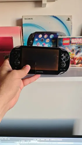 Sony Psvita desbloqueado + cartão de 256GB