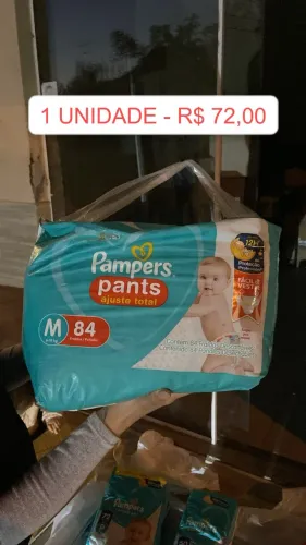 Fraldas - Tamanho P e M