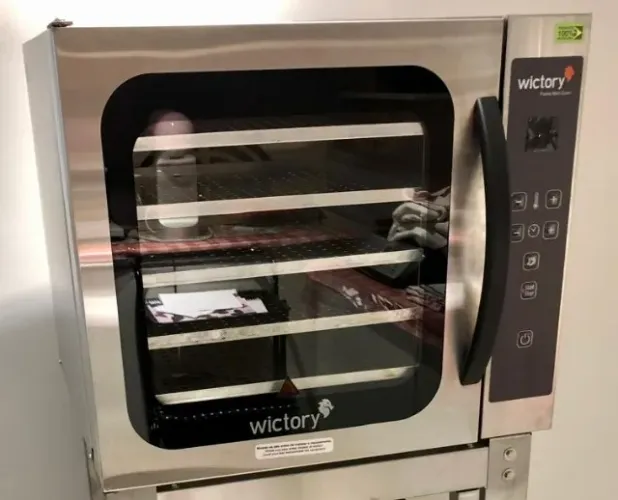 Forno Convector 5 Assadeiras 60 Litros Turbo Inox A Vapor Elétrico WCV-535 Wictory