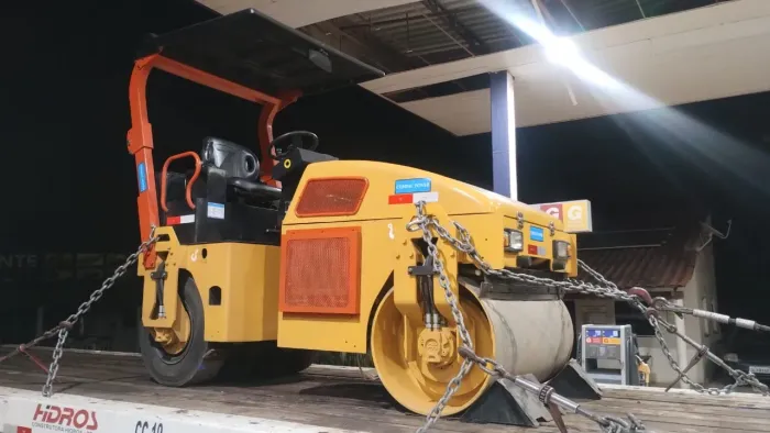 Rolo compactador de asfalto combinado 3000kg
