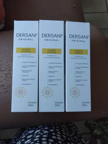 DERSANI LOçãO OLEOSA CICATRIZAçãO ORIGINAL 200ML - MEGALABS
