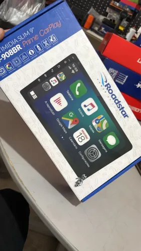 Multimídia Fiat mobi completa