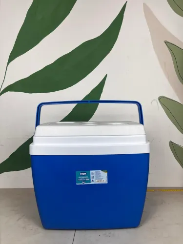 Caixa Térmica MOR Cooler 34 litros Azul - Usada 1 vez