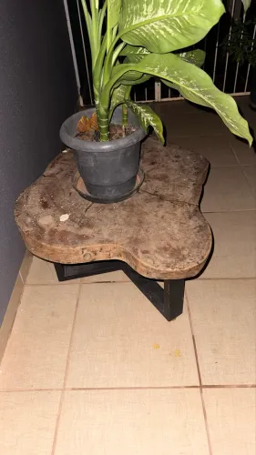 Mesa rústica 