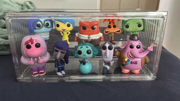 Caixa Acrílica Expositora Para Miniaturas De Carros 2 Andares