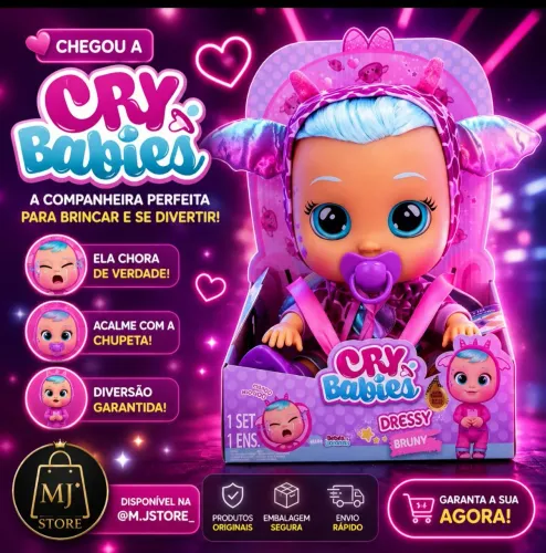 Bonecas cry Babies casa..