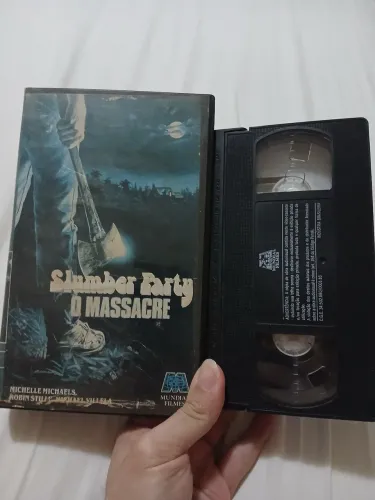 Vhs slumber party o massacre slasher terror