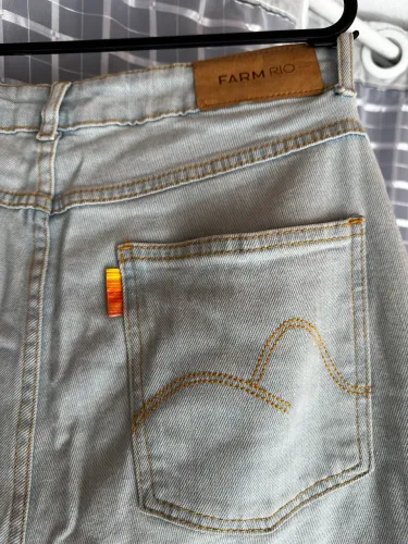 Calça jeans FARM 44 elastano