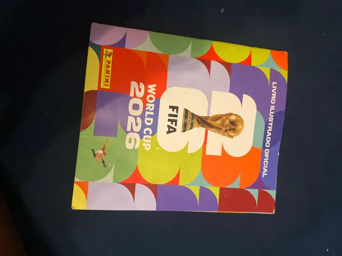 Álbum da copa 2026 semi completo 