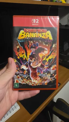 Donkey Kong Bananza para Switch 2 - Novo e Lacrado