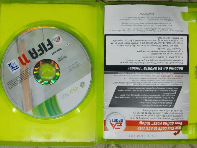 Jogo Xbox 360 futebol Fifa 11 original