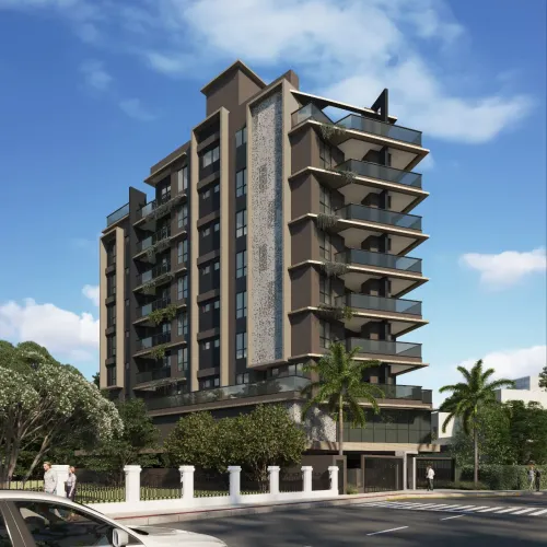 Apartamento de 3 dormitórios com suíte e rooftop no Bergamo Residence, na Praia de Palmas