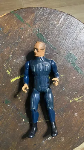 Boneco General WarHawk - Rambo - Glasslite, anos 80