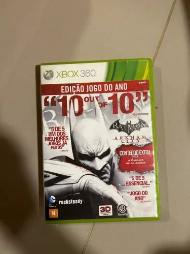 Jogo Batman Arkham City Xbox 360 original