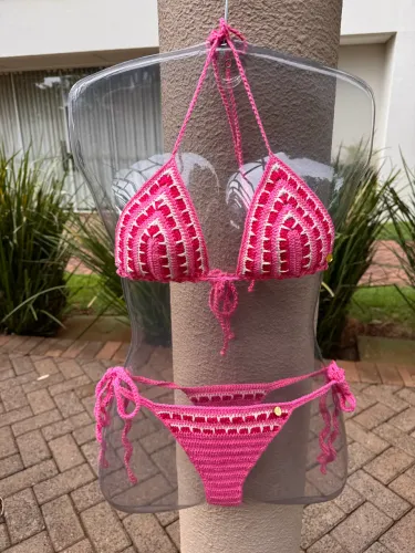 Biquíni de crochê