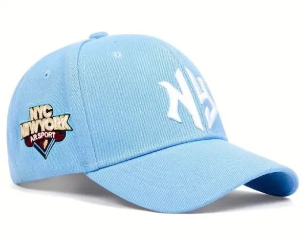 Boné NY Azul celeste Novo