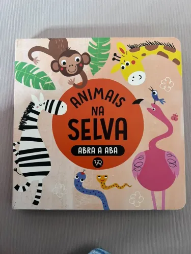 Livro infantil Abra a Aba - Animais na selva: 3