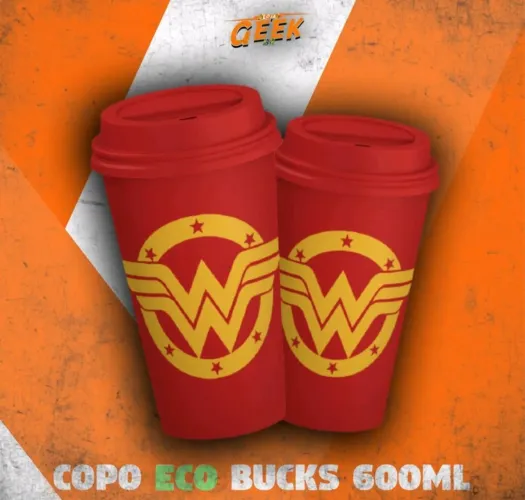 Copo Starbucks Personalizados (Mulher Maravilha e Outros)