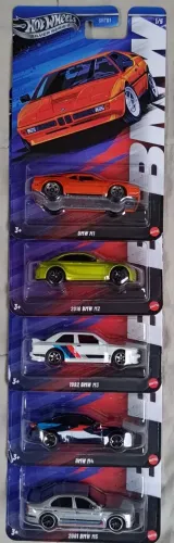 Hot Wheels Silver Series set Bmw