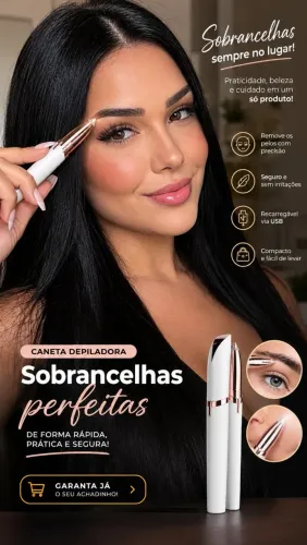 Caneta depiladora
