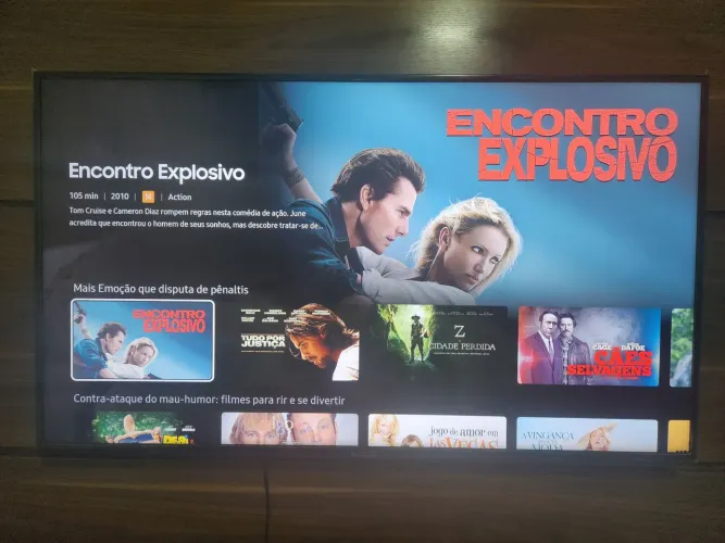 SMART TV SAMSUNG 50 - SEMI-NOVA POUCO USO. VENDA VIAJEM PREÇO PARA VENDER RÁPIDO