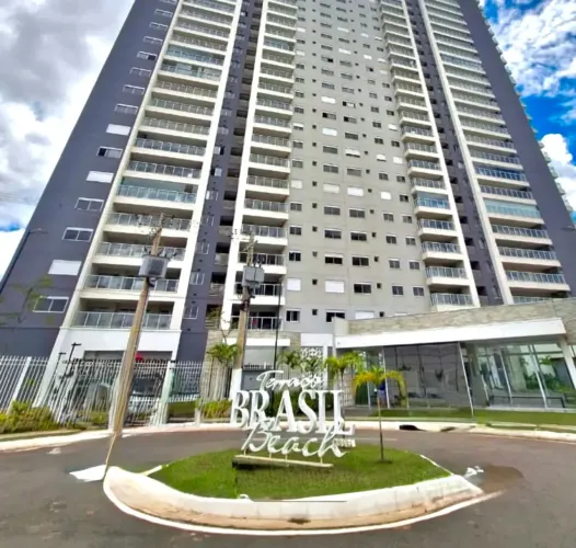 APARTAMENTO 3 QUARTOS 3 SUÍTES, C/ CHURRASQUEIRA, ARMÁRIOS E AR, BRASIL BEACH TERRAÇO, NOV