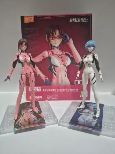 Blokees Evangelion Mariah e Rey