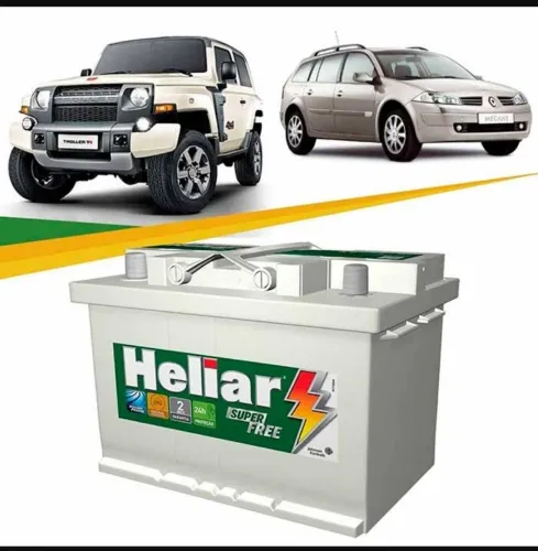 Baterias Automotivas Heliar Convencional H70ND: 70Ah<br>