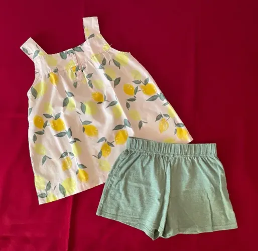 Conjunto Infantil feminino - 07 anos - Carter's Kid