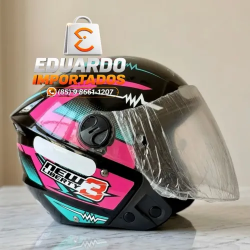 Capacete Aberto Unissex Pro Tork New Liberty 3 Frequency TAM: 60