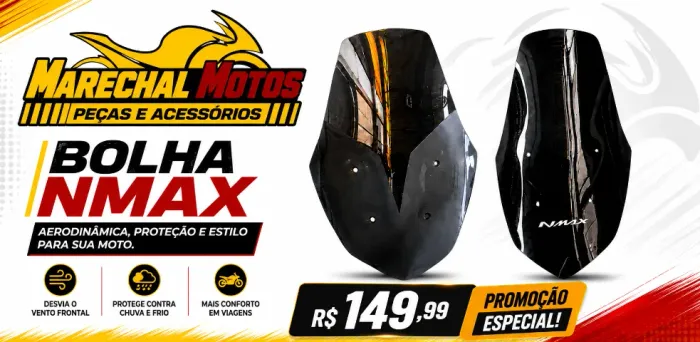 BOLHA / PARA-BRISA PARA MOTO--NMAX