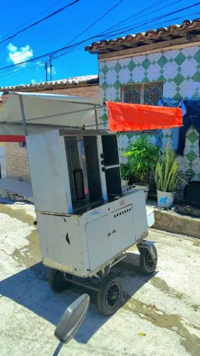 Carrinho de Churrasco Grego