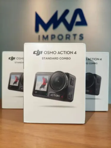 Câmera de Ação Dji Osmo Action 4 Standard 4k Lacrada 'Gopro'