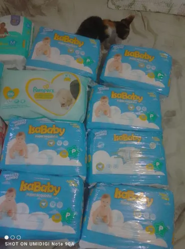 VENDO ALGUNS PACOTES DE FRALDA 