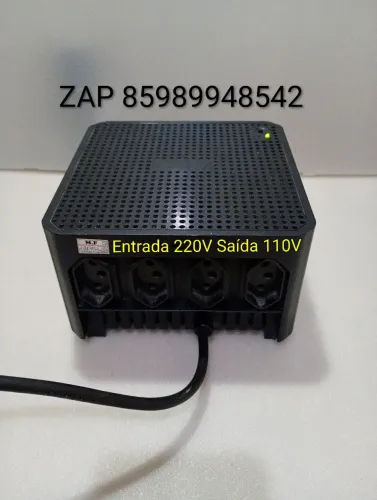 Estabilizador CUBIC 300W Entrada 220V Saída 110V