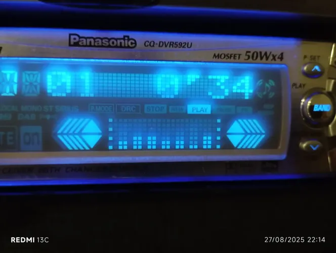 Dvd 1 Din Panasonic vintage e tela retrátil 1 Din ( Pioneer não)