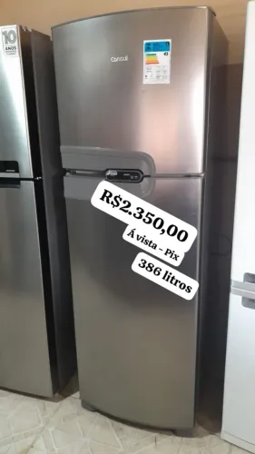 Geladeira Consul Inox - Entrego
