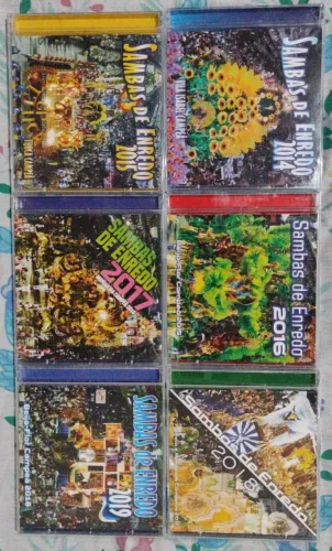 Cds de samba enredo originais